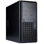 Компьютерный корпус Midi Tower InWin PE689 Black 650W B65E 80plus Bronze USB 3.0*2+A(HD)+front fan 120мм*1+rear fan 120мм*1+ 2*2SATA+1*1SATA/holes for SL20” RACKMOUNT, фото 1