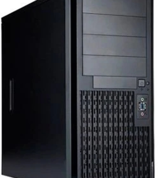 Компьютерный корпус Midi Tower InWin PE689 Black 650W B65E 80plus Bronze USB 3.0*2+A(HD)+front fan 120мм*1+rear fan 120мм*1+ 2*2SATA+1*1SATA/holes for SL20” RACKMOUNT