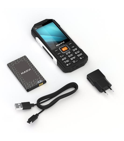 Мобильный телефон Maxvi T19 черный