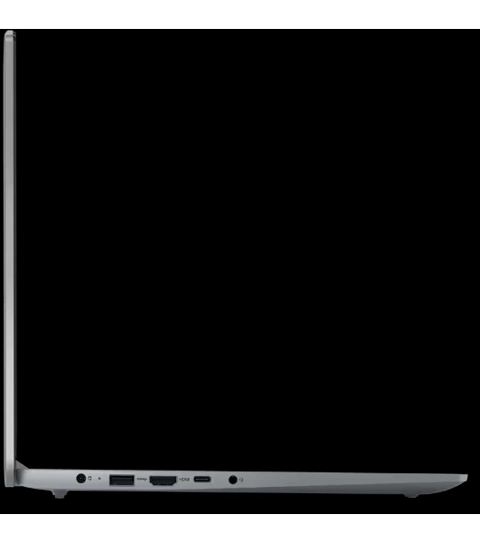 Ноутбук 15.6' IPS FHD LENOVO IdeaPad Slim 3 15AMN8 grey (AMD Ryzen 5 7520U/16Gb/512Gb SSD/VGA int/noOS) (82XQ00JPRK)