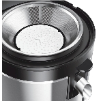 Соковыжималка Bosch MES4010 серебристый/черный, центробежная, 1200 Вт, 1500 мл, механическое, фото2