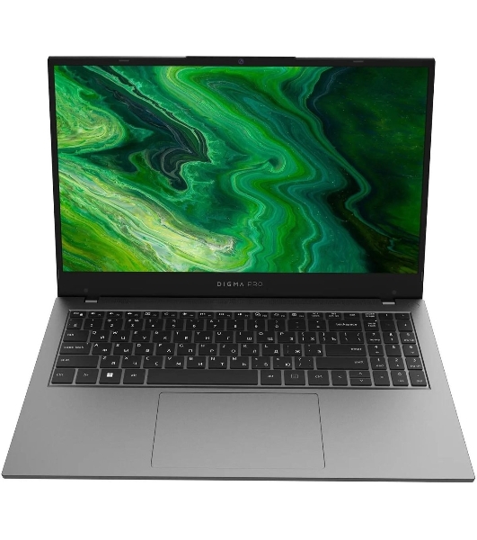 Ноутбук Digma Pro Fortis M Core i3 1215U 16Gb SSD 256Gb Intel UHD Graphics 15.6' IPS FHD (1920x1080) Windows 11 Pro grey WiFi BT Cam 4250mAh (DN15P3-ACXW01)