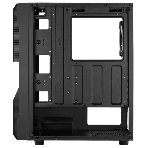 Корпус Aerocool/Formula Menace Saturn RGB-G-BK-v1 (3xUSB, 2xAudio, 0.5 мм, 120 мм FAN, прозрачная стенка-закаленное стекло, mATX, фото2