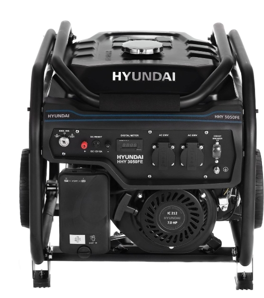 Электрогенератор бензиновый Hyundai HHY 3050FE, 3.2 кВт, 69 дБ, 51.5 кг