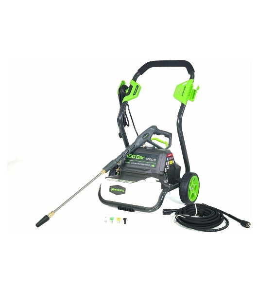Мойка высокого давления GreenWorks GPWG8II 160 bar электрическая (5106807)