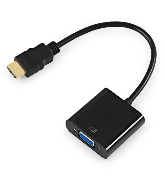 Переходник KingPrice KP-HDMI(m)-VGA(f) HDMI (m) VGA (f) 0.1м черный