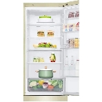 Холодильник LG GA-B509CEWL бежевый двухкамерный 277/107л морозилка снизу, No Frost, фото7