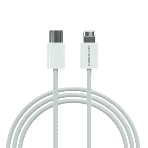 Кабель MORE CHOICE (4620202550408) K73i USB 3.0A PD 20W для Lighting 8-pin Type-C - нейлон 1м белый, фото 1
