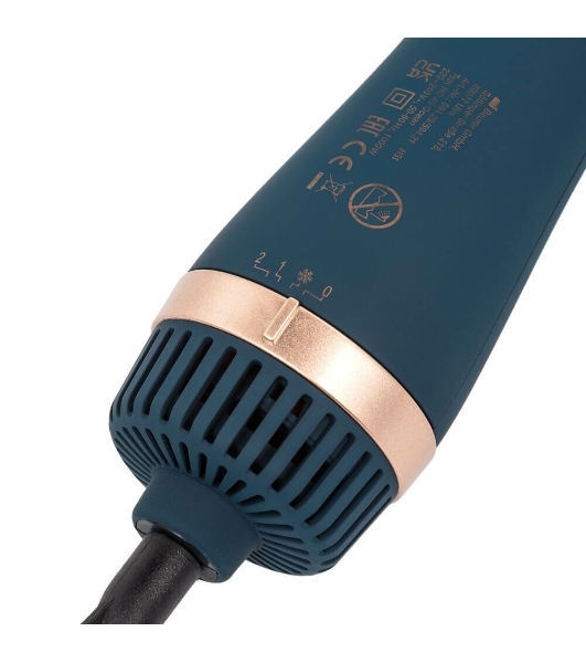 Фен-щетка Beurer HC45 Ocean бирюзовый, 1000 Вт, ионизация