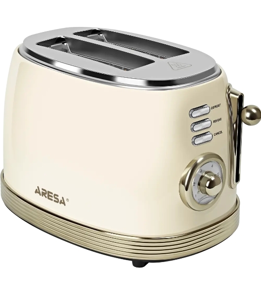 Тостер ARESA AR-3007 900 Вт, слоновая кость