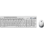 Комплект клавиатура+мышь Genius SlimStar 8230 беспроводной, USB + Bluetooth, 1000 DPI, белый, фото 1