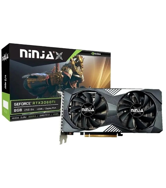 Видеокарта Ninja (Sinotex) Geforce RTX 3060Ti 8Gb GDDR6 256bit HDMI DP