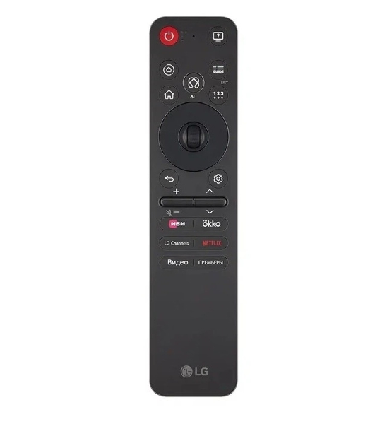 Телевизор LG 55' 55QNED80A6A черный титан LED 4K UHD 60Hz Smart TV WebOS 2GB/16GB