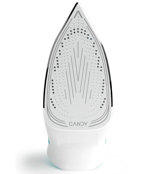 Утюг Candy CI-104 белый/бирюзовый, 2700 Вт, 50 г/мин, 160 г/мин, 370 мл