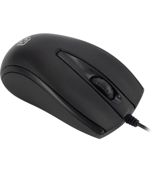 Комплект клавиатура+мышь Oklick 630M проводной, USB, 1600 DPI, чёрный