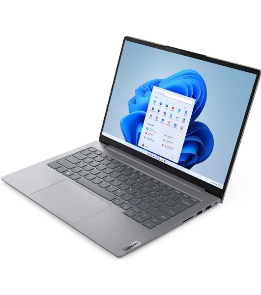 Ноутбук Lenovo Thinkbook 14 G6 IRL Core i7 13700H 8Gb SSD 512Gb Intel Iris Xe graphics 14' IPS WUXGA (1920x1200) noOS grey WiFi BT Cam Bag (21KG005QEV)