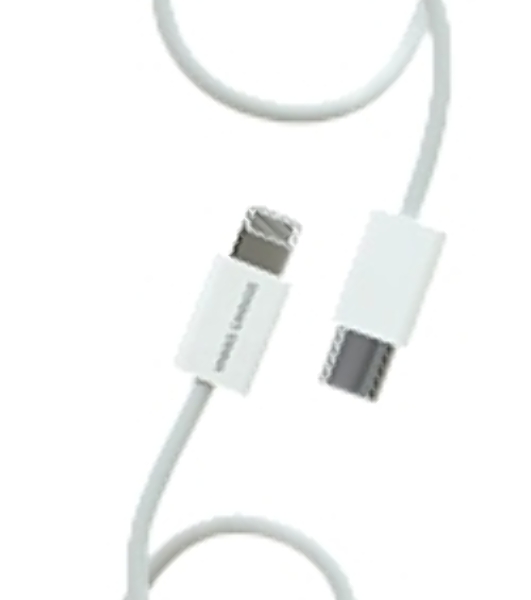 Кабель MORE CHOICE (4620202550408) K73i USB 3.0A PD 20W для Lighting 8-pin Type-C - нейлон 1м белый