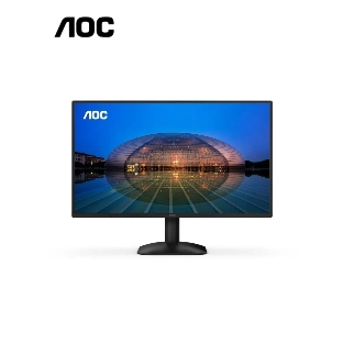 Монитор 23.8' AOC 24B31H IPS 1920x1080, 120 Гц, 4 мс (1 мс MPRT), 16:9, 300 кд/м², VGA, HDMI 1.4, 3.5 Jack, динамики (2x2 Вт), HDR10, Adaptive-Sync, черный