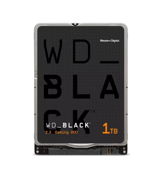 Жесткий диск WD 1Tb 7200rpm SATA-III WD10SPSX черный 64Mb 2.5'
