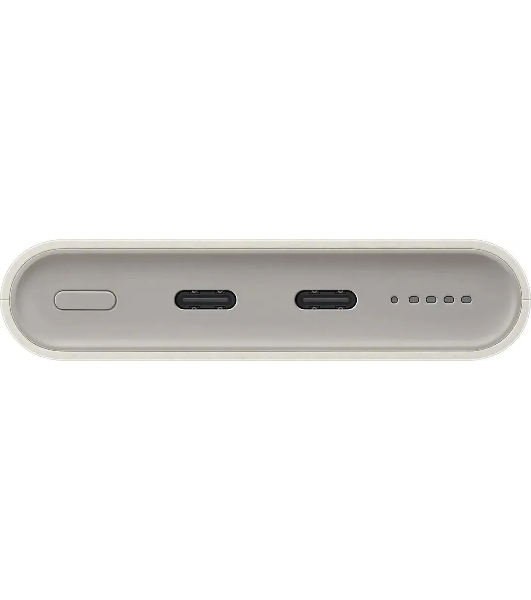 Портативный аккумулятор Samsung EB-U2510 10000mAh 25W 3A 2xUSB-C беспров.зар. бежевый (EB-U2510XUEGRU)