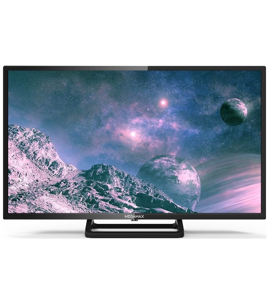 Телевизор MEGAMAX 32' 32MG11HSM черный DLED HD 60Hz Smart TV