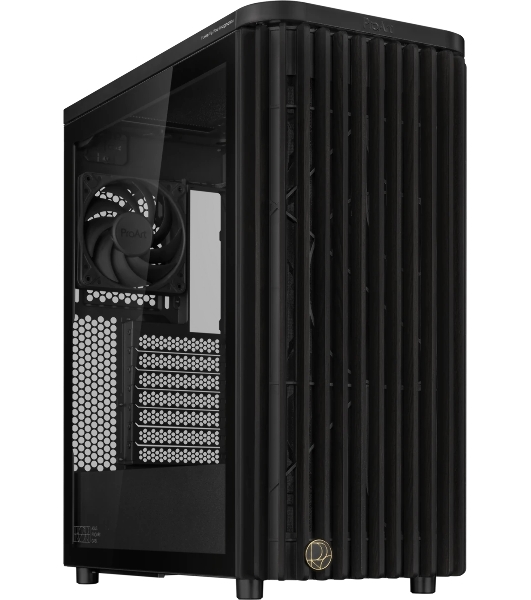 Компьютерный корпус ASUS PROART PA401 WOOD TG PWM черный
