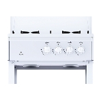 Плита газовая Flama AVG 1401 W белый,крышка, фото4