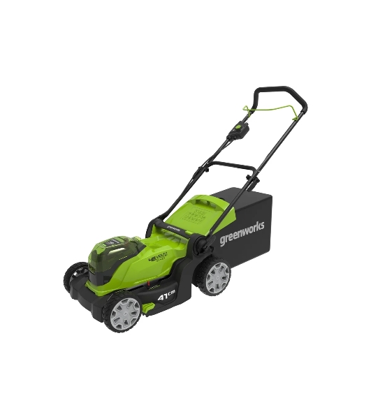 Газонокосилка аккумуляторная (2512607) GreenWorks G24X2LM41, 2*24V, 41 см, без АКБ и ЗУ
