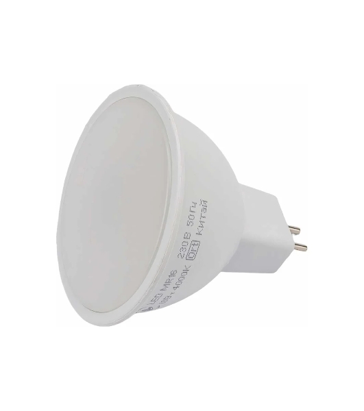 Лампа светодиодная GENERICA LL-MR16-10-230-40-GU5-G MR16 10 Вт софит 4000К GU5.3 230В