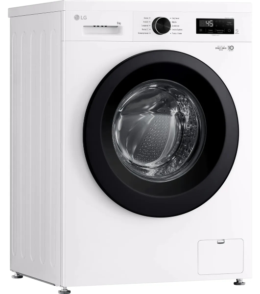 Стиральная машина LG F2Y1VS6W белый, загрузка фронтальная 9 кг, 1200 об/мин., класс: А