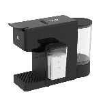 Капсульная кофеварка BQ CCM1064A Black. 3 в 1: Nespresso, Dolce Gusto, молотый кофе/Давление 20 бар/Итальянская помпа/Автоматический капучинатор/DuoBoil - технология быстрого приготовления кофейных напитков/Выбор объема порции/Объем резервуара для воды 850 мл/Объем резервуара для молока 200 мл/Длина шнура 1 м/Автооключение/Защита от перегрева/Съемный лоток для сбора капель, фото2
