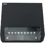 Шкаф коммутационный NTSS (NTSS-SOHO5U-BL) настенный 5U 520x140 мм пер. дв. стекл несъемн. бок. пан. 80 кг черный, фото 1