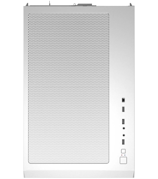 Компьютерный корпус Bloody BD-CC108 белый без БП mATX 9x120мм 2xUSB 3.0 audio bott PSU