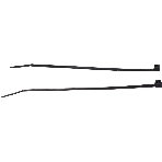 Хомут кабельный КСС 4х150 нейл. черный (уп. 100 шт) Fortisflex 49410, фото4