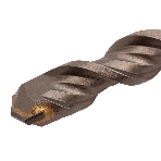 Бур по бетону Denzel двойная спираль, Cobalt W-tip, 16x160 мм, SDS PLUS, фото7