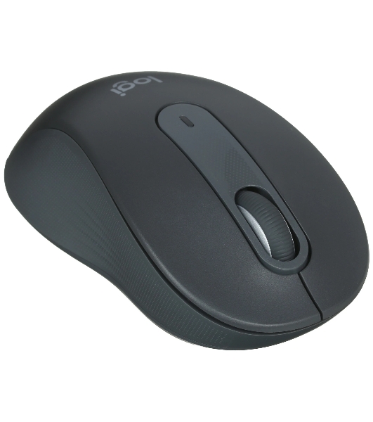 Мышь беспроводная Logitech Signature M650 графитовый, 4000 dpi, радиоканал, Bluetooth, USB, кнопки - 5