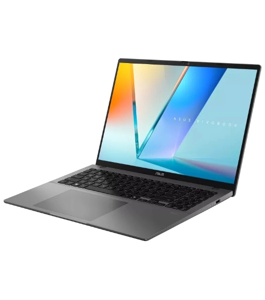 Ноутбук ASUS Vivobook S16 M3607HA/16'/OLED/AMD Ryzen 7 260/16GB/512GB SSD/AMD Radeon 780M/Без ОС/серый/1.7kg