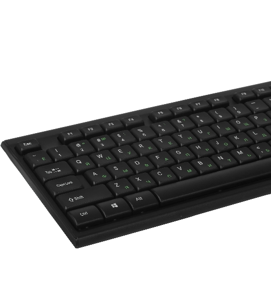 Клавиатура проводная Smartbuy ONE 114 USB черная (SBK-114U-K)