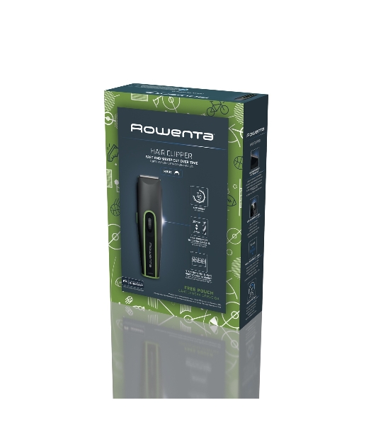Машинка для стрижки Rowenta TN1409F0 черный/зеленый