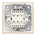 Выключатель 1-кл. СП ZIMA IP20 10А безвинт. зажим слон. кость LEZARD 704-9088-100QC, фото4