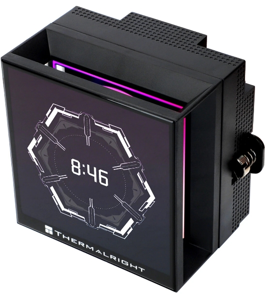 Водяное охлаждение для процессора Thermalright Hyper Vision 360 (360mm, LED, Black, ARGB/Fans: 3x120mm, 69CFM, 27dBA, 2150RPM/Pump height 68mm, 6400RPM, Rad thickness 27mm/S: 1700, 1200, 1851, 115X, 2011, 2066, AM5, AM4)