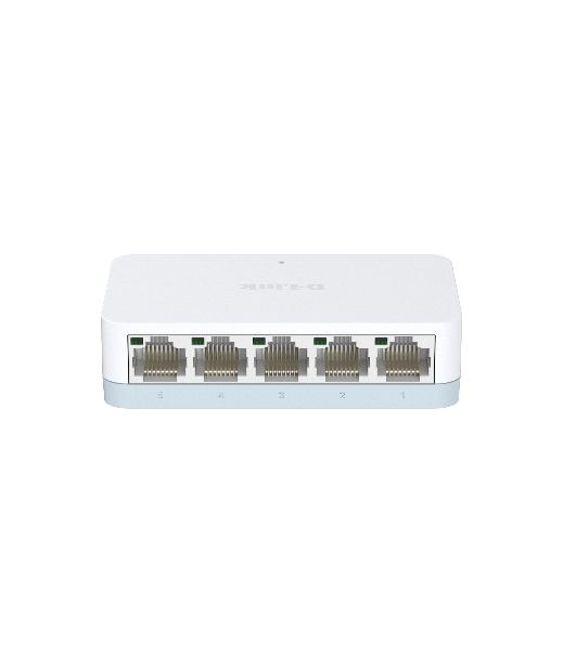 Коммутатор D-Link DES-05C/C2A, 5×100 Мбит/с, неуправляемый