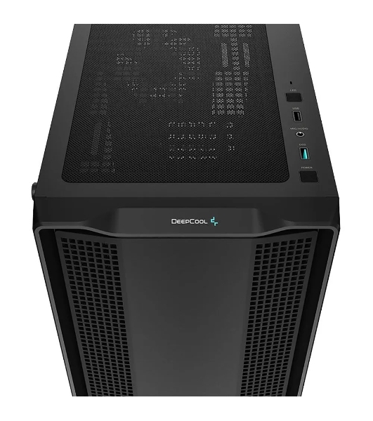 Компьютерный корпус DeepCool CC360 ARGb (R-CC360-BKAPM3-G-1) (mATX, без БП, 2xUSB, с окном)