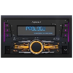 Автомагнитола Prology PRM-120, 2 DIN, Bluetooth, USB Type-A, AUX, пульт ДУ, фото 1