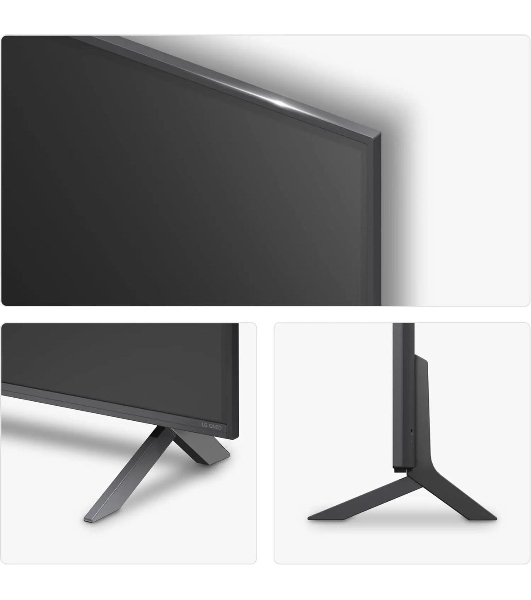 Телевизор LG 55' 55QNED80A6A черный титан LED 4K UHD 60Hz Smart TV WebOS 2GB/16GB