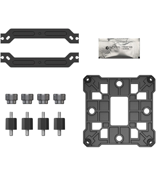 Кулер Cooler ID-Cooling SE-904-XT BLACK LGA1851/1700/1200/115X/AM5/AM4 (TDP 180W, PWM, 4 тепл.трубки прямого контакта, FAN 100мм) RET