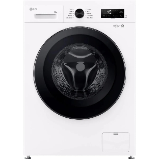 Стиральная машина LG F2Y1VS6W белый, загрузка фронтальная 9 кг, 1200 об/мин., класс: А