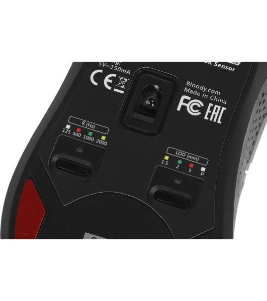 Мышь проводная A4Tech Bloody W90 Max черный, 10000 dpi, USB, кнопки - 10