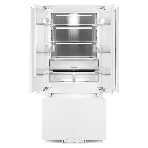 Встраиваемый холодильник Maunfeld MBF212NFW2 белый двухкамерный 389/157 л морозилка снизу, No Frost, фото9