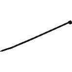 Хомут кабельный КСС 4х150 нейл. черный (уп. 100 шт) Fortisflex 49410, фото 1